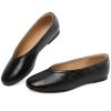 Ballet Flat Shoes for Women Closed Round Toe Mary Jane Flats Comfortable Slip On Casual Shoes Dressy Office Work Walking Driving